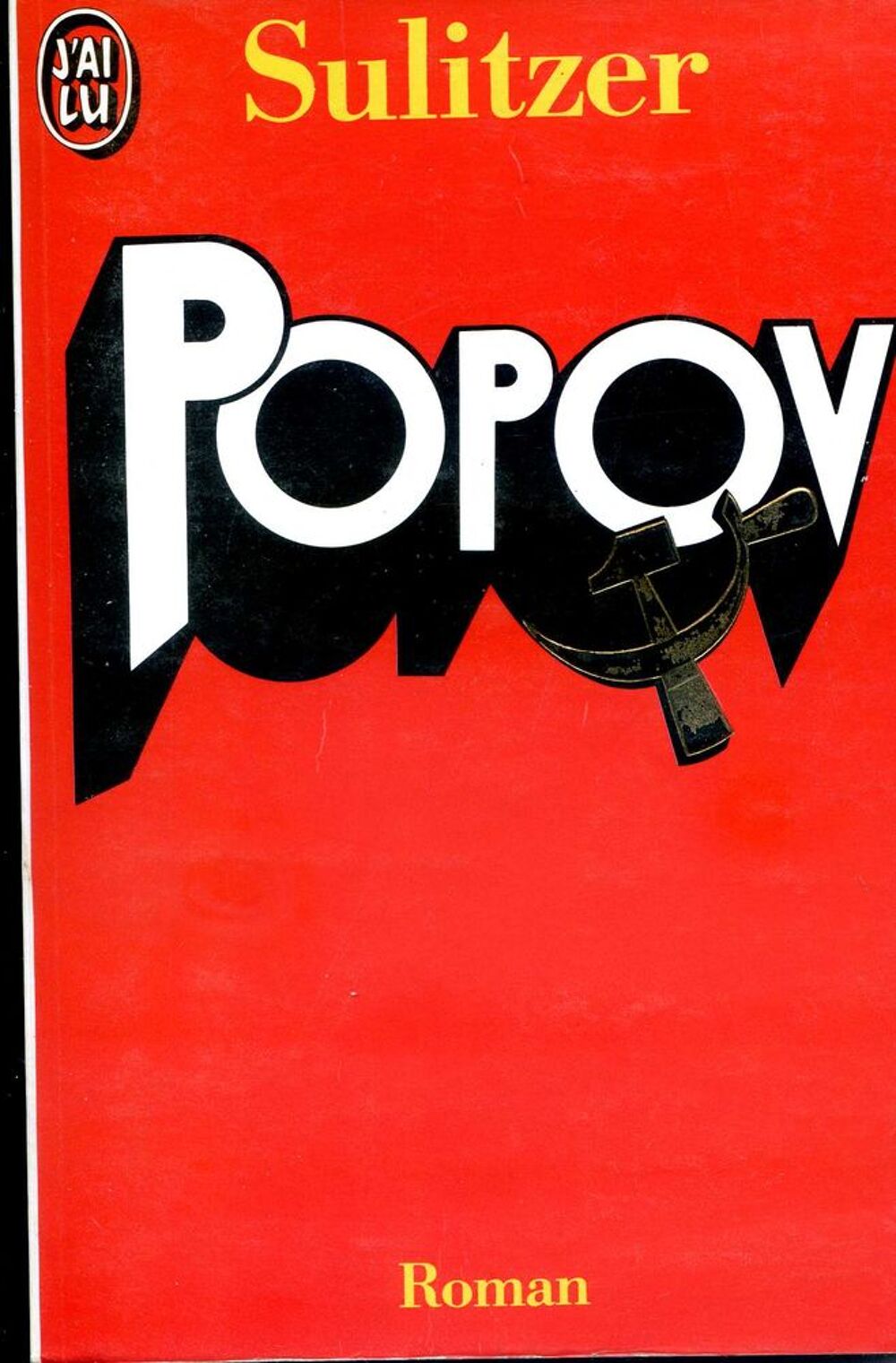 Popov ****Paul-Loup Sulitzer, Livres et BD