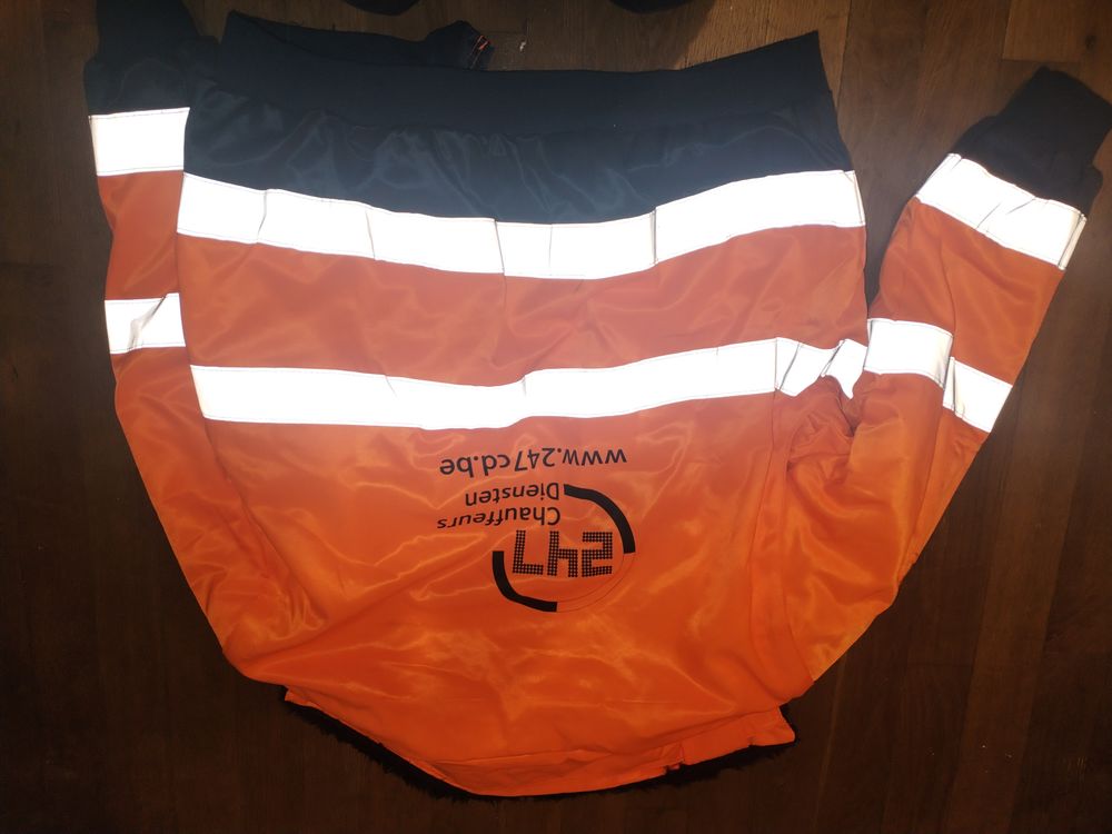 Veste de travail chantier homme orange (Taille XXL) Vêtements