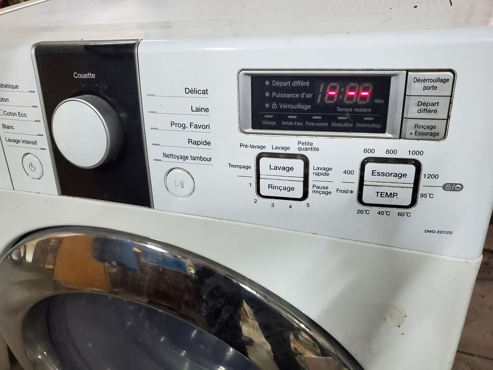 Machine &agrave; laver Daewoo 12kgs Electroménager