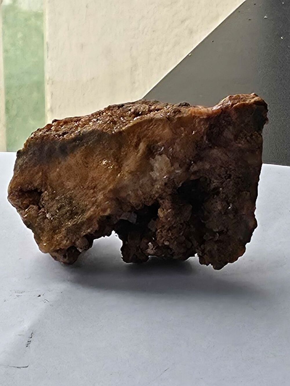 Min&eacute;ral Rare : C&eacute;rusite Scintillante du Katanga(RDC)-84g 