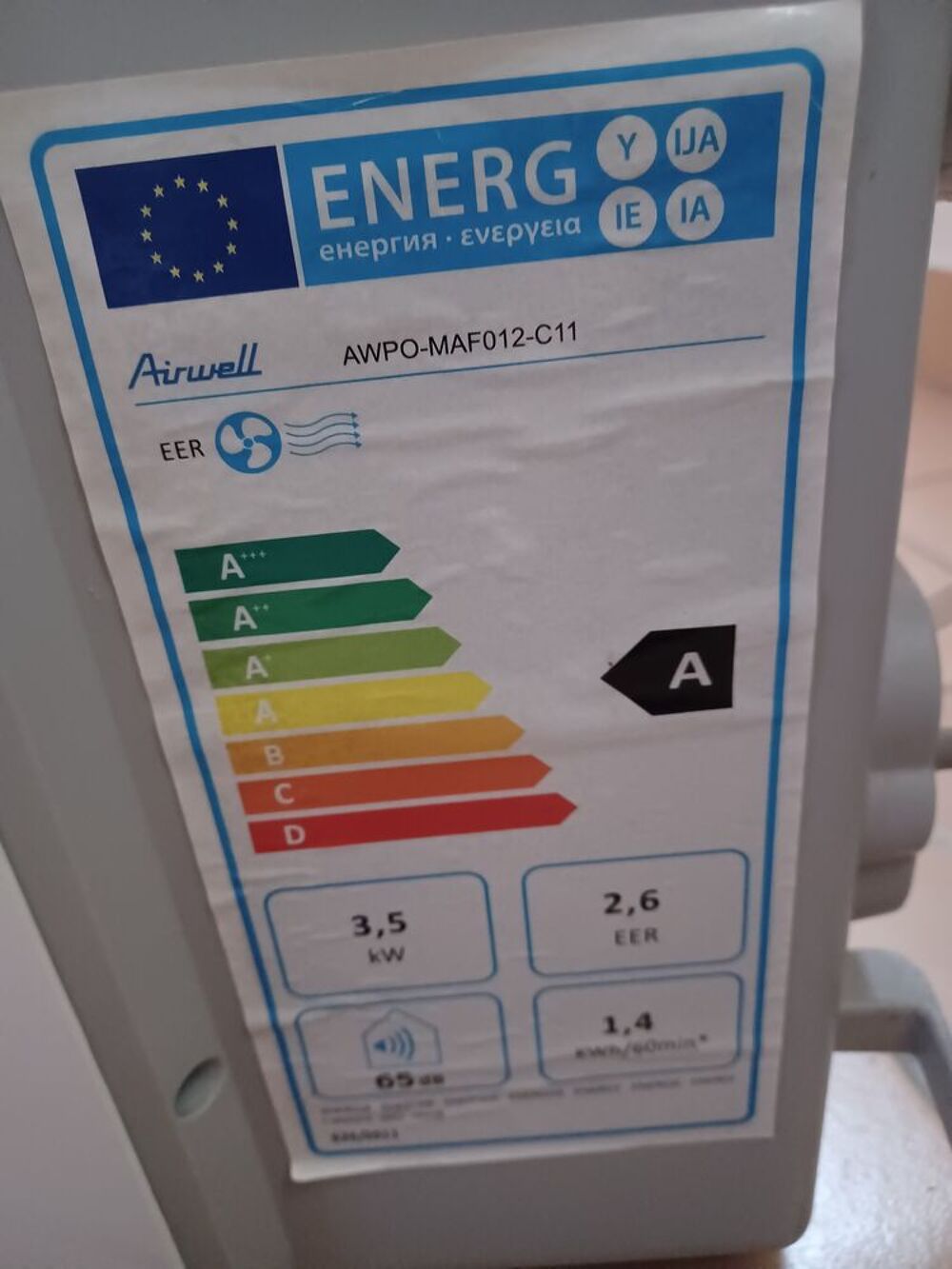 Climatisation mobile Electroménager