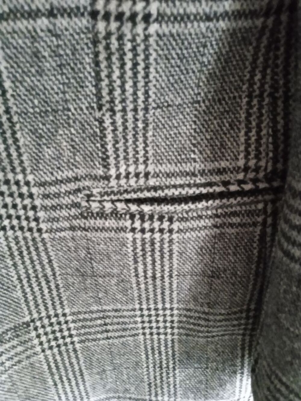 manteau noir et blanc Vêtements
