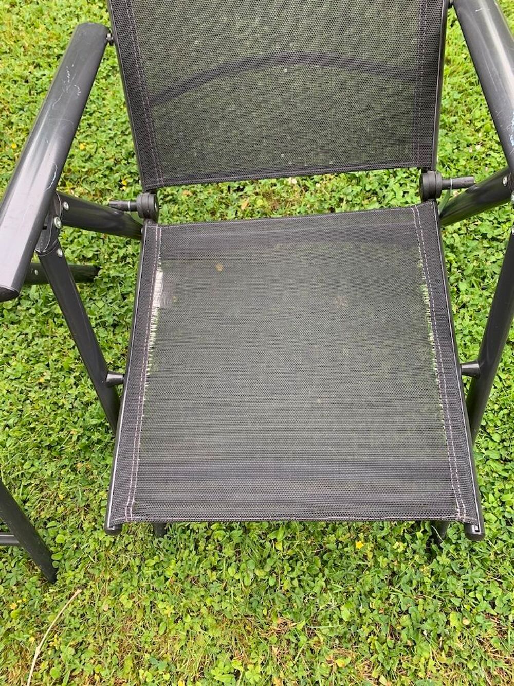 2 Fauteuils chaises de jardin avec accoudoirs Jardin