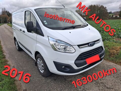 Ford Transit TRANSIT CUSTOM CABINE APPROFONDIE 290 L1H1 2.2 TDCi 100 AMBIENTE 2016 occasion Marennes 69970