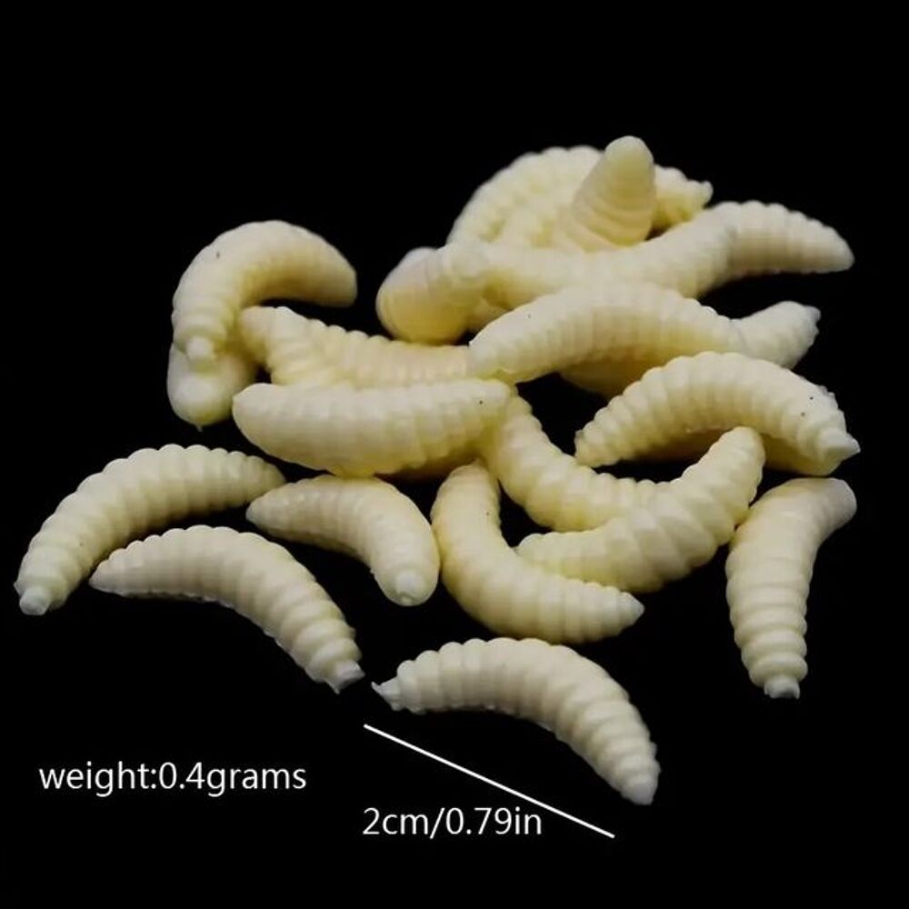 Vers de pain souples app&acirc;ts d'asticot 50 pcs Jardin