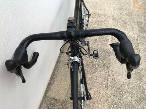 Vélo course triple plateau carbone shop