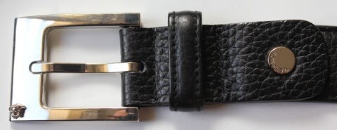Ceinture cuir noir GIANNI VERSACE 150 Issy-les-Moulineaux (92)