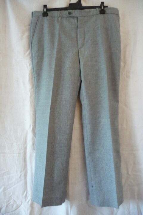 PANTALON HOMME T48 DAMIERS BLEU/GRIS 8 Beynost (01)