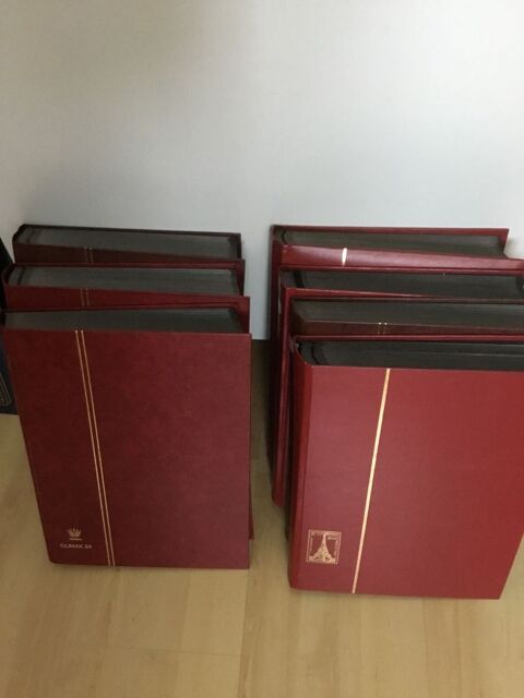 lot 7 CLASSEURS de TIMBRES VIDES de 48 pages à 64 pages Dombasle-sur-Meurthe (54)