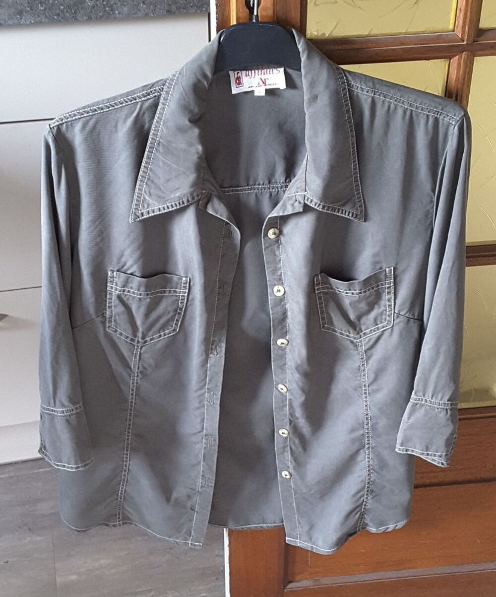 Ensemble veste et jupe vert bronze - Affinit&eacute;s Armand Thiery Vêtements