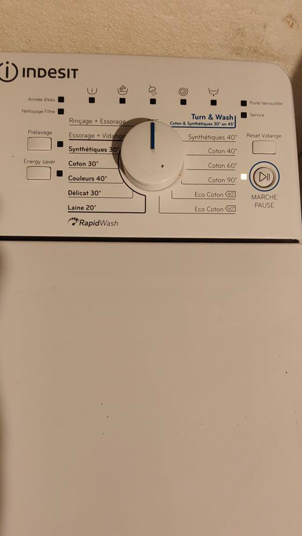 Lave linge INDESIT peu servi Electrom�nager