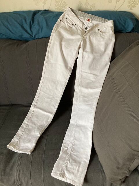PANTALON JEANS BLANC 36 10 Lambersart (59)