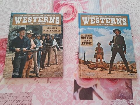 Lot DVD / Livre Western 7 mercenaires il tait une fois dans 4 Fves (57)