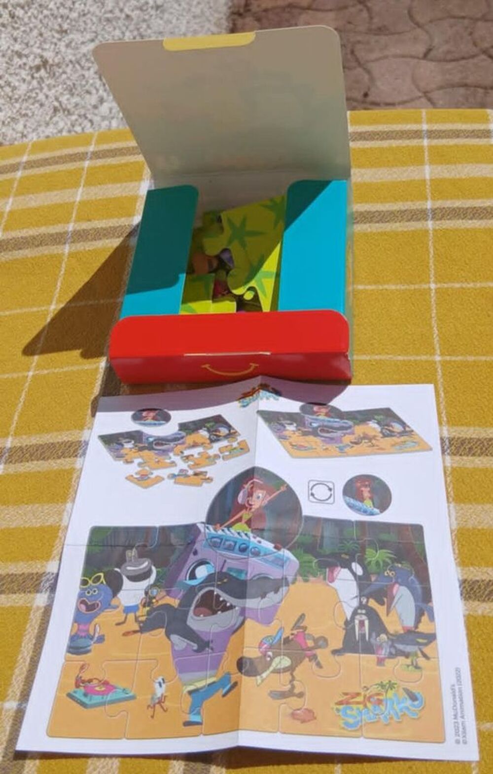 Lot de 3 Puzzles " Zig et Sharko " : Mc Donald's - Neuf Jeux / jouets