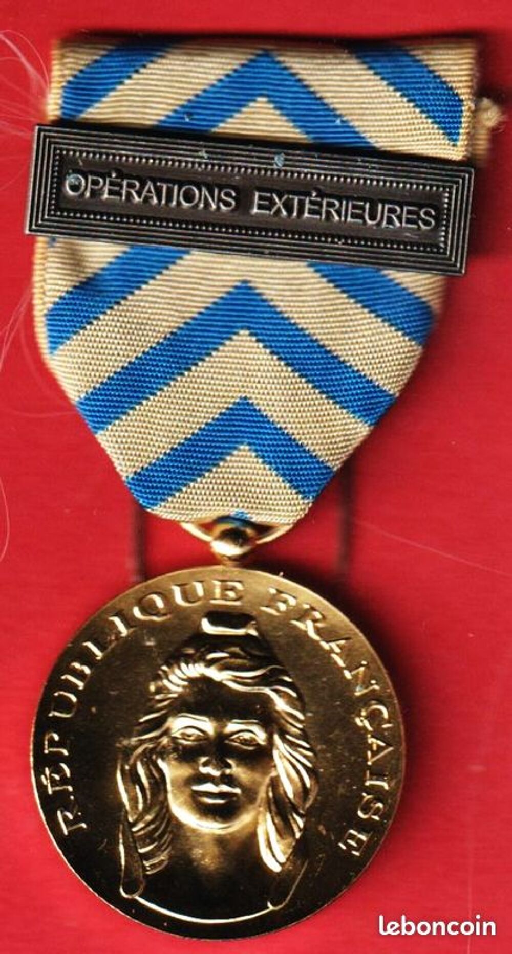 M&eacute;daille TRN avec Agrafe OPERATIONS EXTERIEURS 