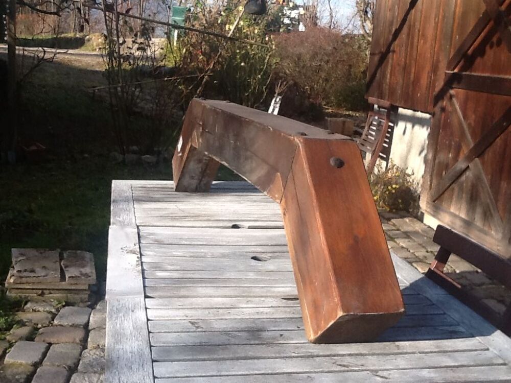 Ancien Poutre en bois pour bandeau de chemin&eacute;e ou barbecue Bricolage