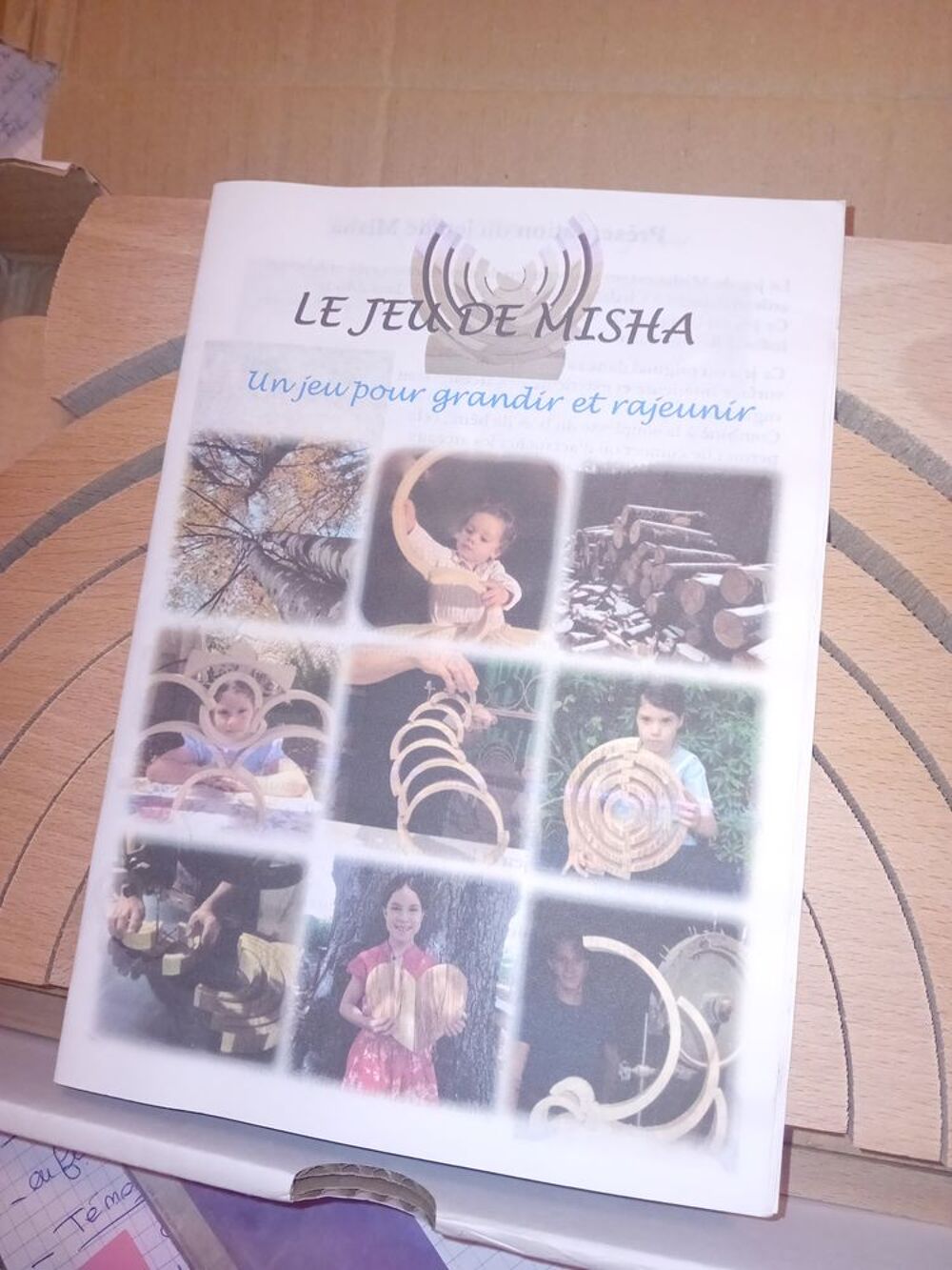 Jeu de construction en bois, artisanal, Misha Jeux / jouets