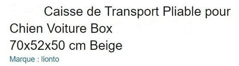 caisse de transport chien 35 Quinsac (33)