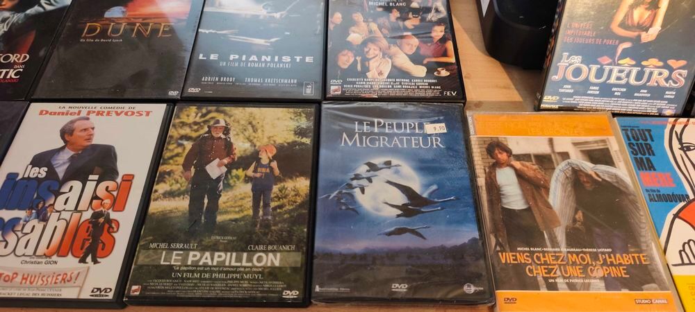 Grand lot de Film ,avec pochette original DVD et blu-ray