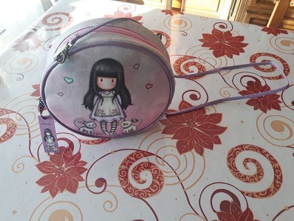 Sac SANTORO bandouli&egrave;re &agrave; main Japon manga anime mode fille Maroquinerie