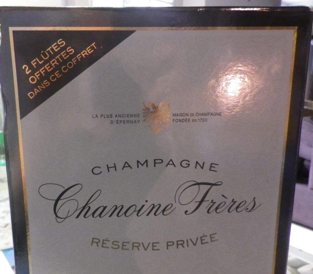 COFFRET DECOUVERTE CHAMPAGNE CHANOINE FRER Cuisine