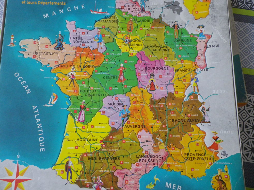 ancien puzzle Jeux / jouets