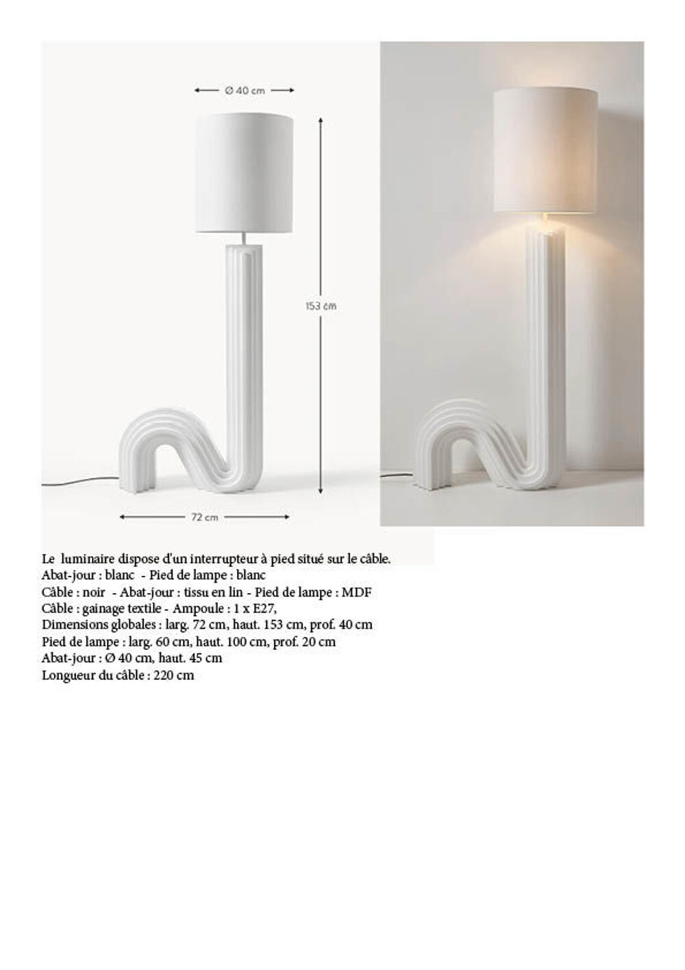 Lampe - Lampadaire Décoration