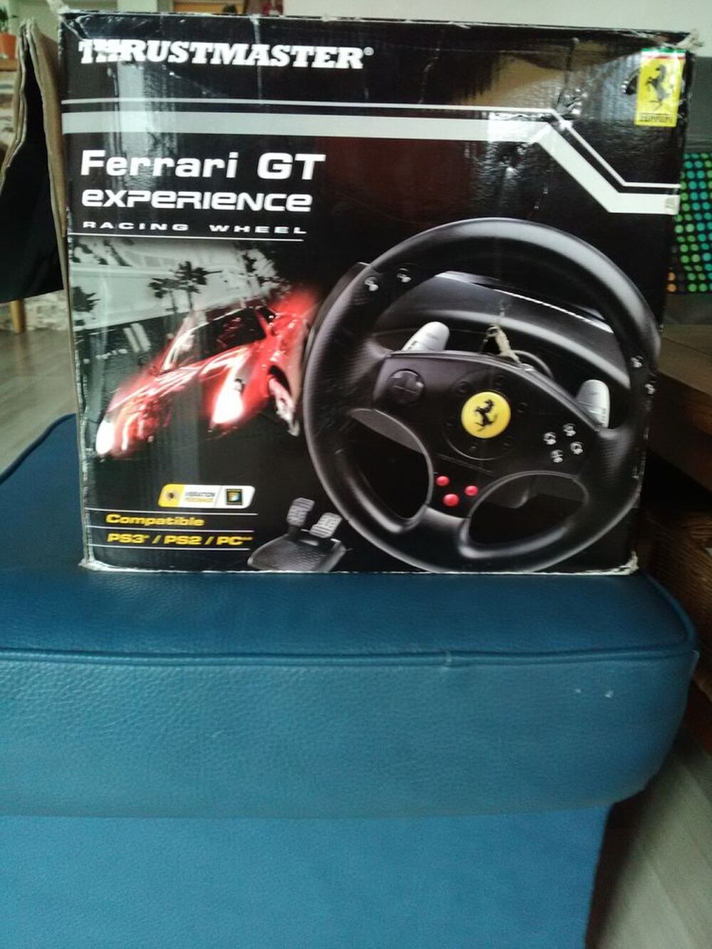 Volant ferrari GT exp&eacute;rience Consoles et jeux vidéos