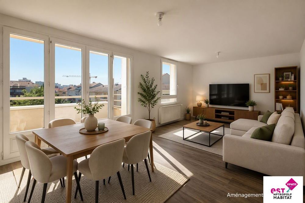 Vente Appartement T4 - 81m ² Villeurbanne