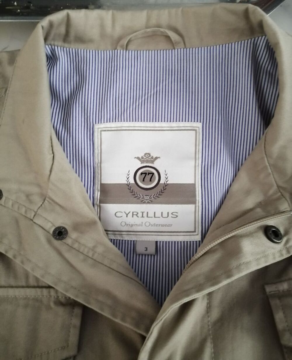 Blouson Toile de la marque CYRILLUS Vêtements