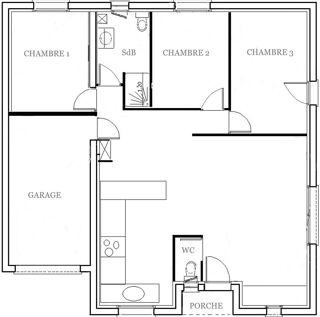  Villa  vendre 4 pices 81 m