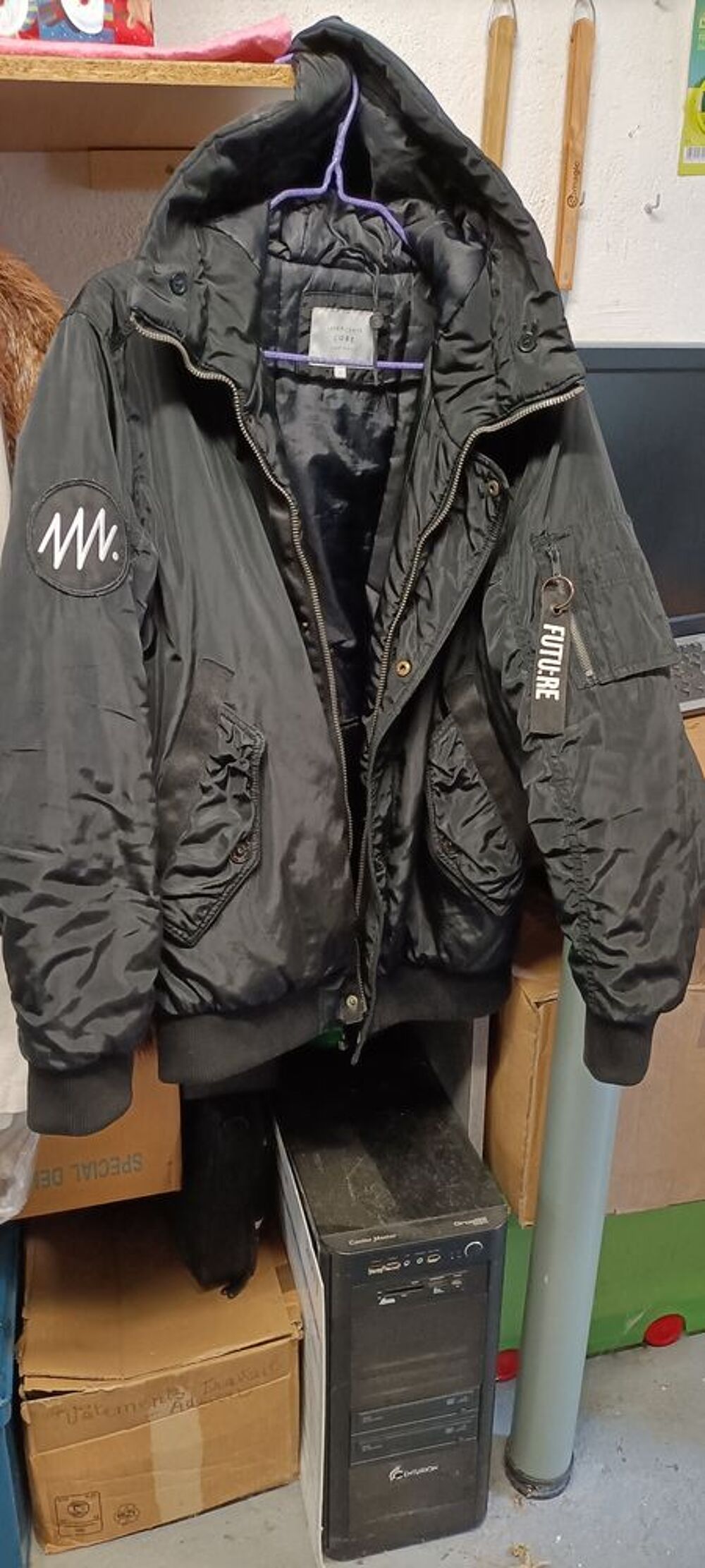 BLOUSON NOIR Vêtements