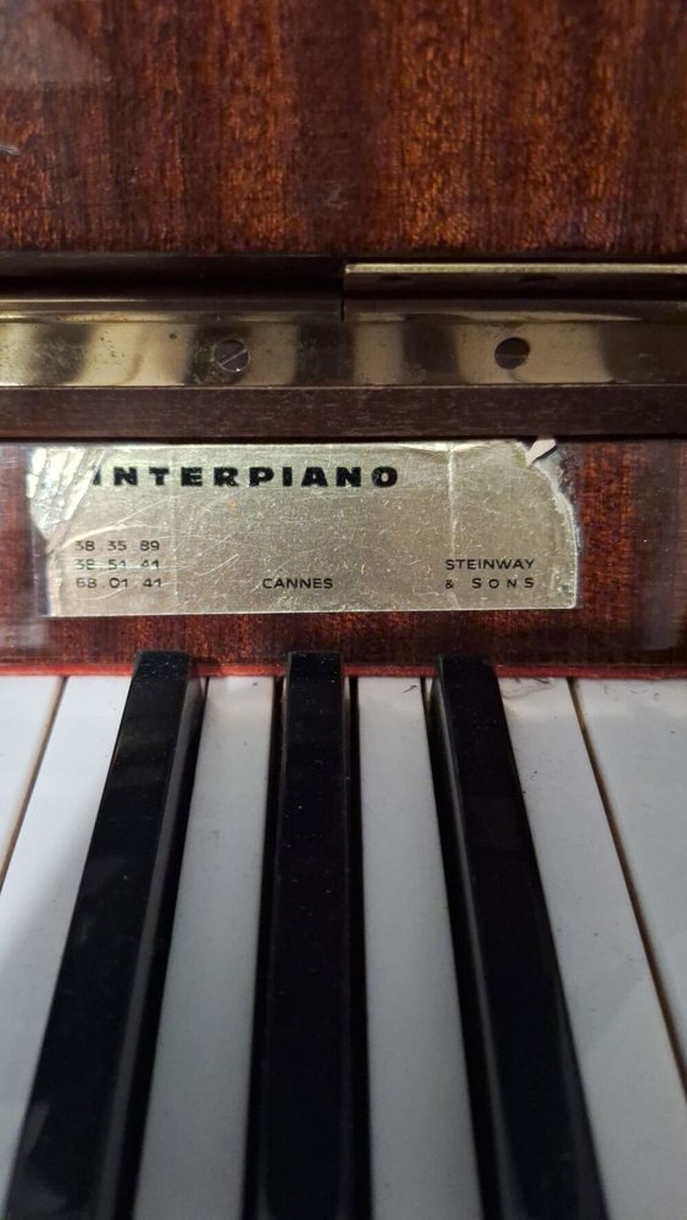 Piano droit bois Instruments de musique