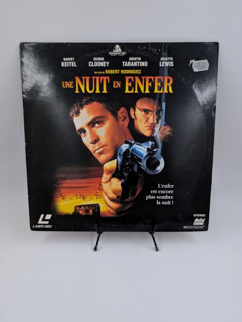 Film Laser Disc Une Nuit en Enfer avec fourreau 6 Vulbens (74)