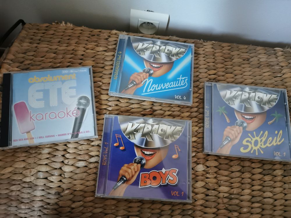 CD karaoke CD et vinyles