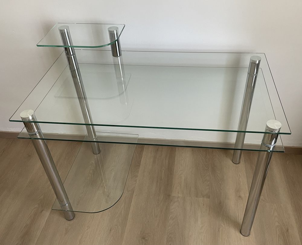 Bureau avec plateaux en verre Meubles