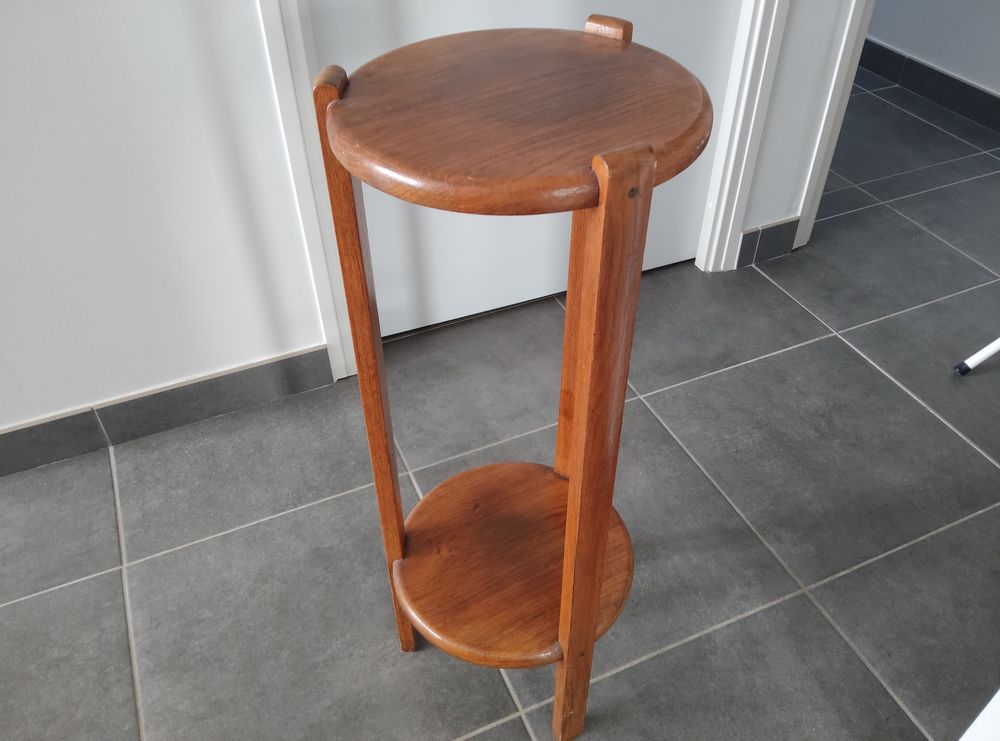 Selette en ch&ecirc;ne vernis Meubles