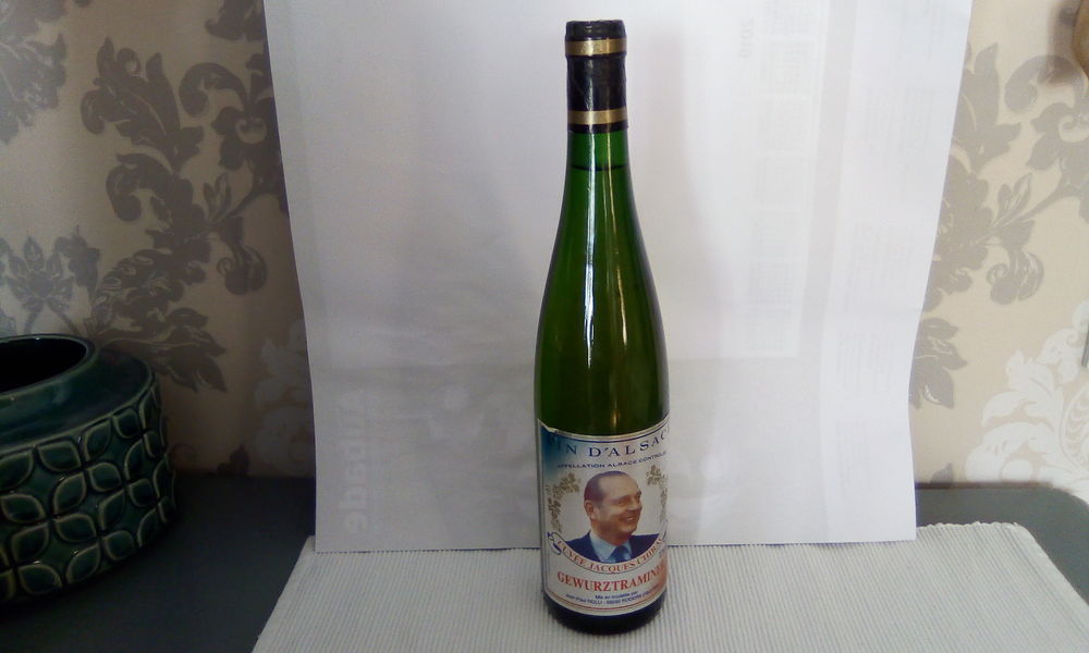 CUVEE JACQUES CHIRAC GEWURZTRAMINER 