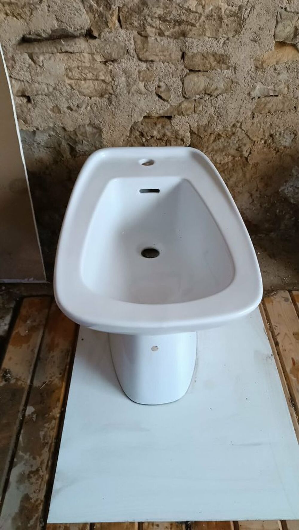 BAC &agrave; DOUCHE porcelaine blanche Bricolage