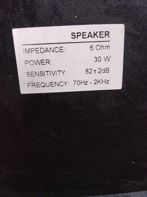 caisson de basse 10 Villeneuve-la-Guyard (89)