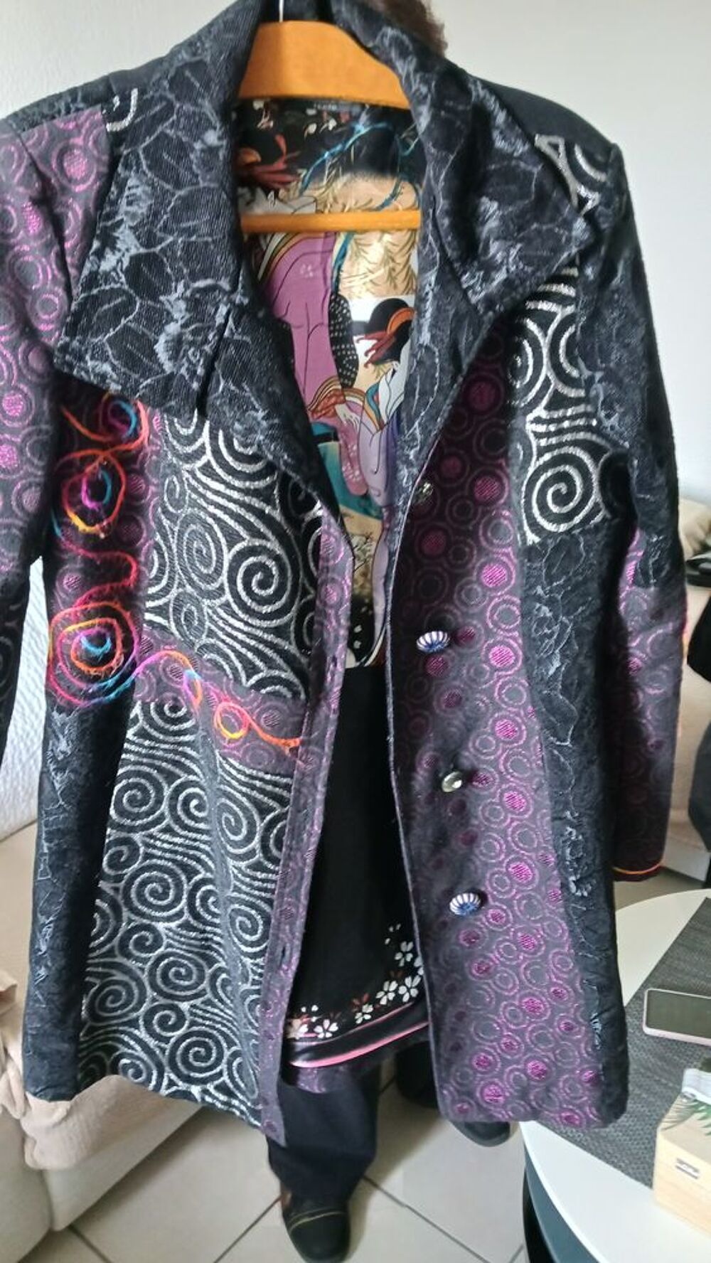 Veste texto Vêtements
