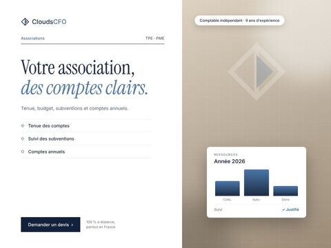 Comptabilit&eacute; pour associations 0 75001 Paris