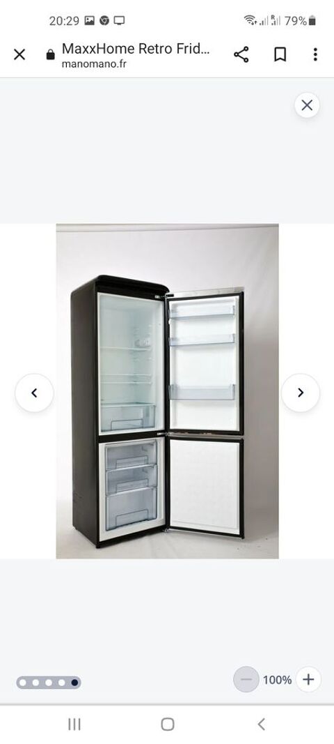 Maxxhome fridge frigo conglateur 300 litres noir 0 Montigny-ls-Metz (57)