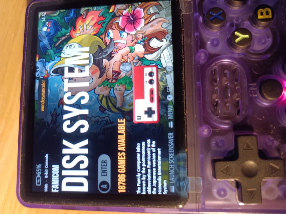 Console de Jeux R36S Violet Consoles et jeux vidéos