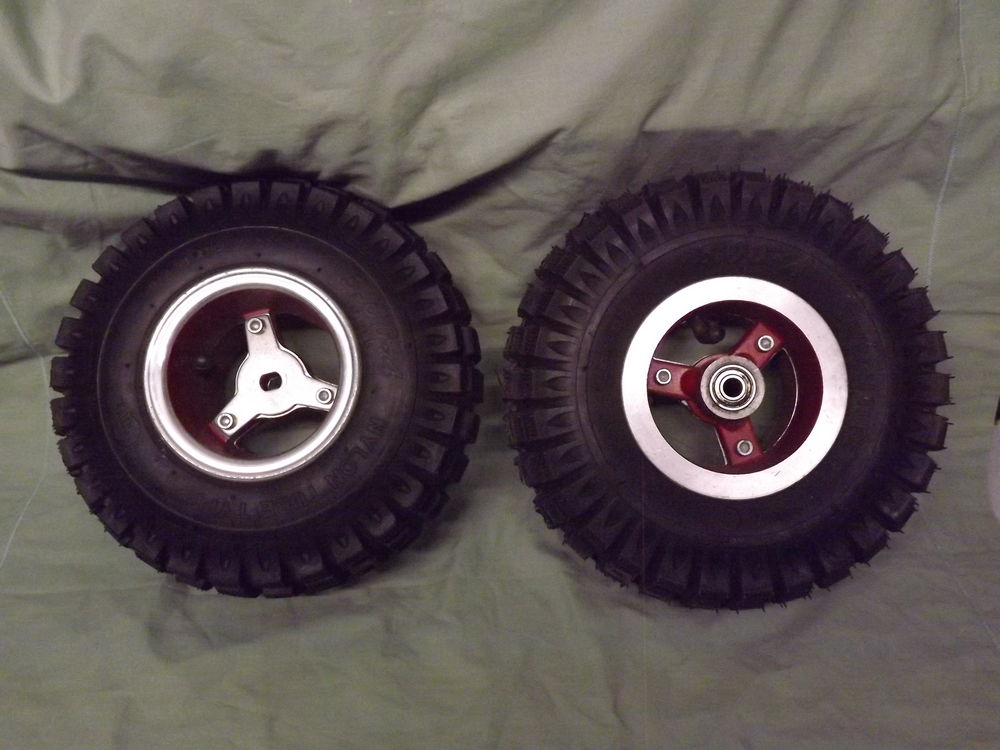 Roues pneumatiques Bricolage
