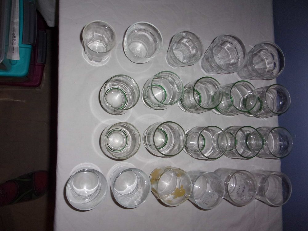 Verres divers Cuisine