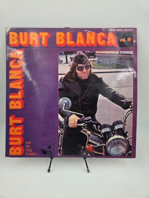 Vinyle 33 tours Burt Blanca Vol. 16 And the King Creole's  3 Vulbens (74)