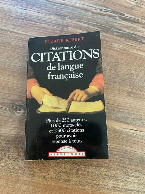Livre     Dictionnaire des citations de langue f Saleilles (66)