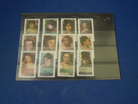 LOT 8-9 TIMBRES FRANCE OBLITERES 4 Andernos-les-Bains (33)