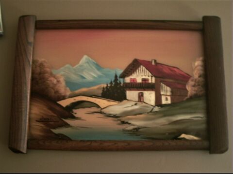 Plateau de service signe DOPE - vintage- 40 loyes (88)